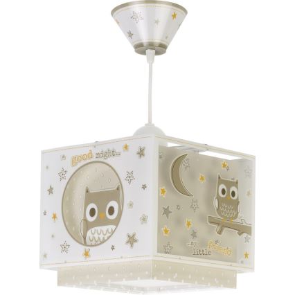 Dalber D-93392 - Kinder Kronleuchter GOOD NIGHT 1xE27/60W/230V