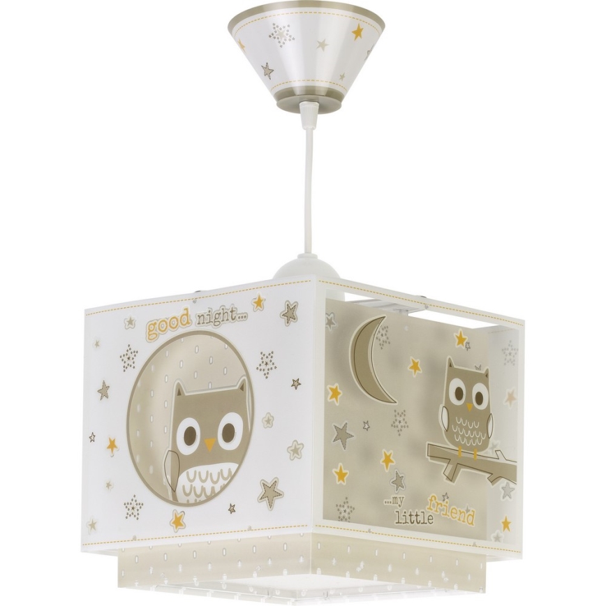 Dalber D-93392 - Kinder Kronleuchter GOOD NIGHT 1xE27/60W/230V