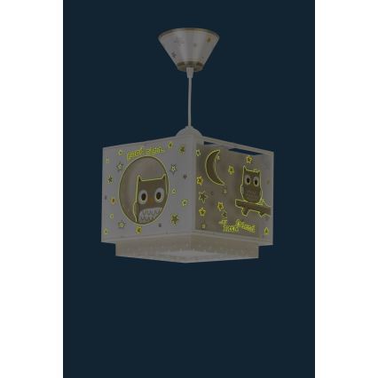 Dalber D-93392 - Lampadario per bambini GOOD NIGHT 1xE27/60W/230V
