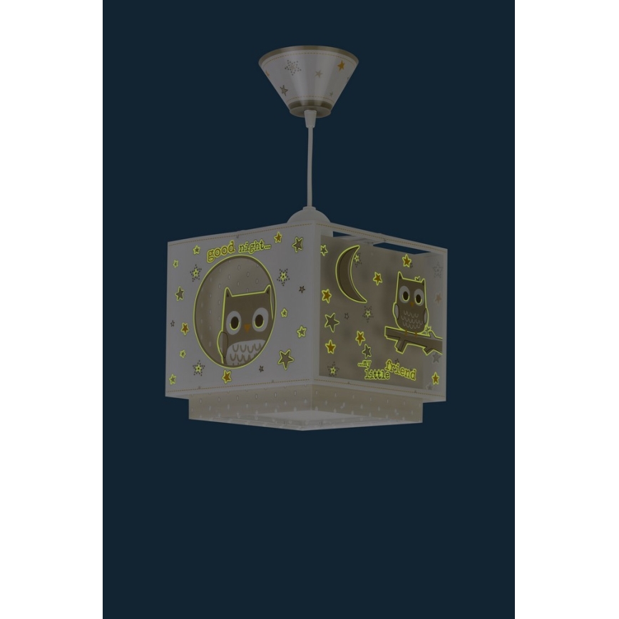 Dalber D-93392 - Lampadario per bambini GOOD NIGHT 1xE27/60W/230V