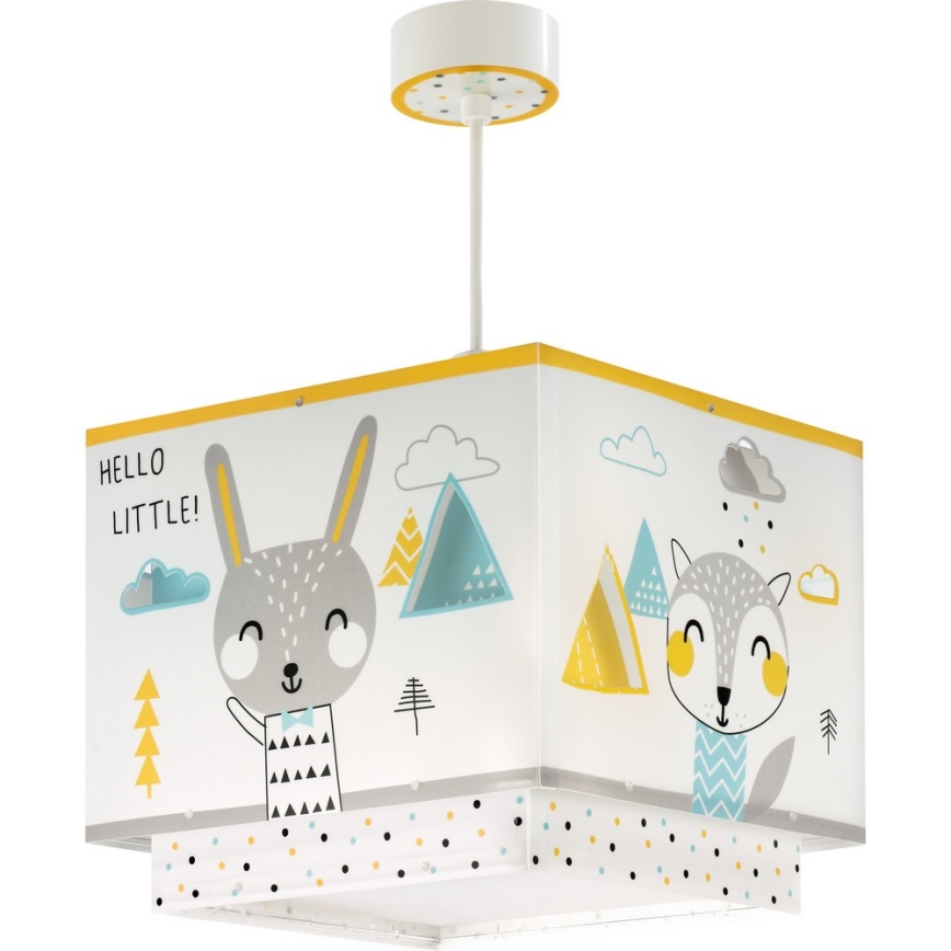Dalber D-73242 - Lampadario per bambini HELLO LITTLE 1xE27/60W/230V