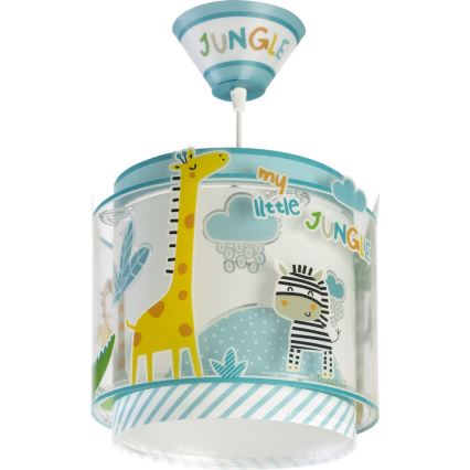 Dalber D-76112 - Suspension pour enfant JUNGLE 1xE27/60W/230V
