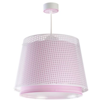 Dalber D-80222S - Suspension pour enfant VICHY 1xE27/60W/230V
