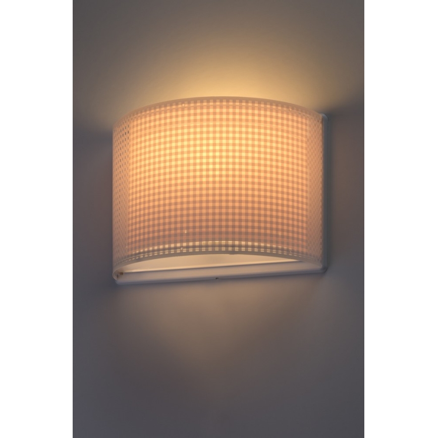 Dalber D-80228S -  Applique murale pour enfant VICHY 1xE27/60W/230V
