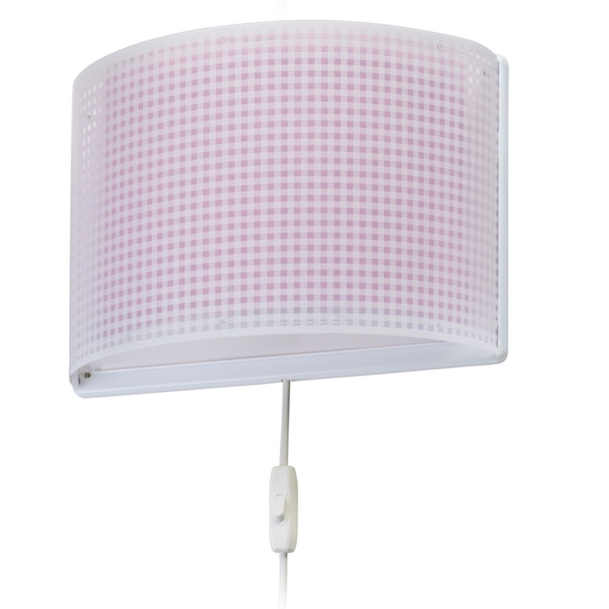 Dalber D-80228S - Applique per bambini VICHY 1xE27/60W/230V