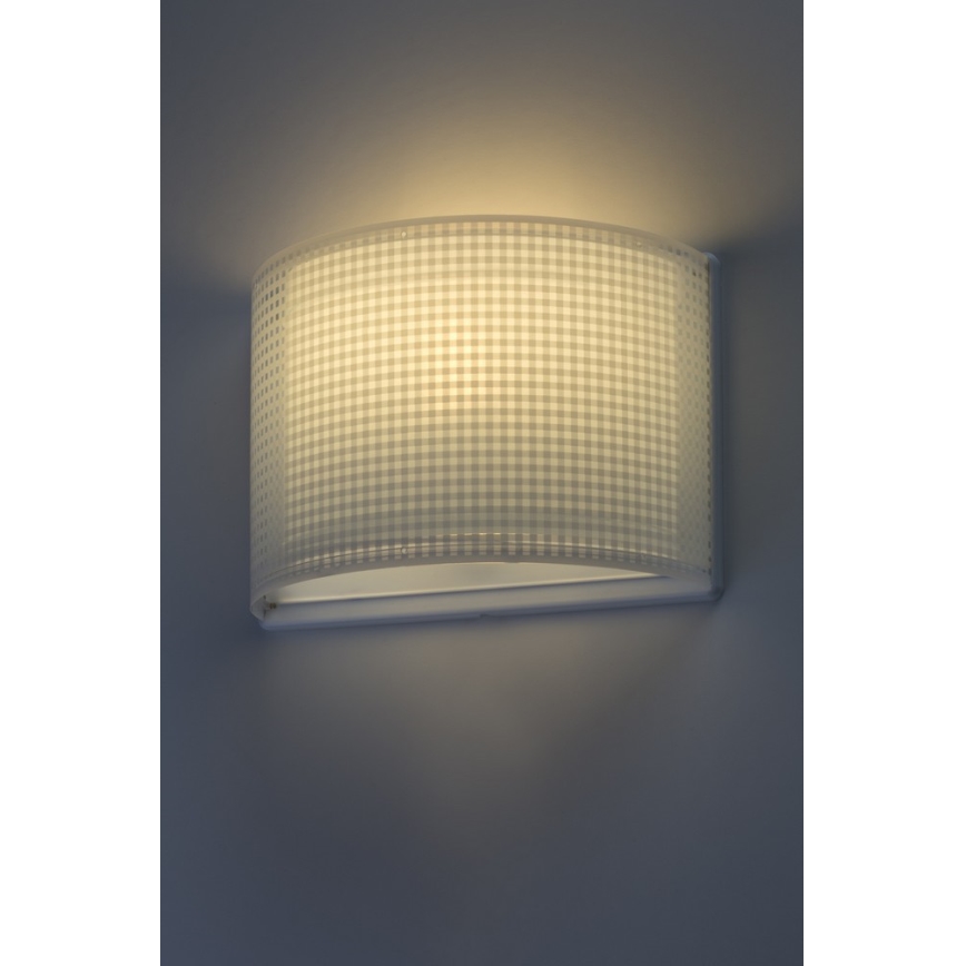 Dalber D-80228T - Applique per bambini VICHY 1xE27/60W/230V