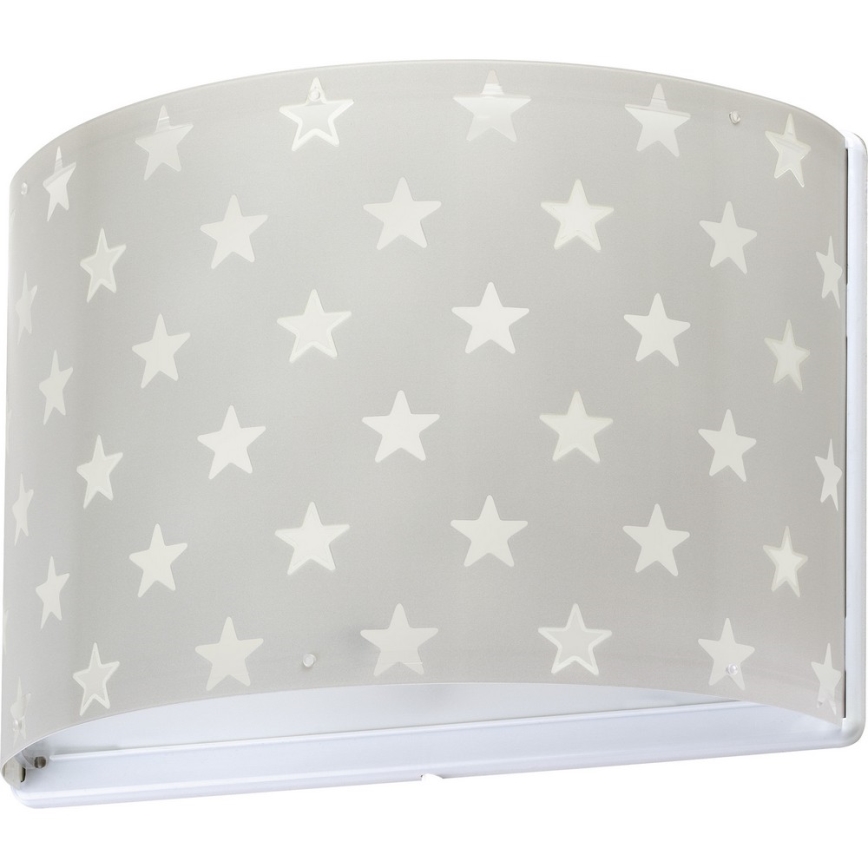 Dalber D-81218E - Kinder Wandleuchte STARS 1xE27/60W/230V
