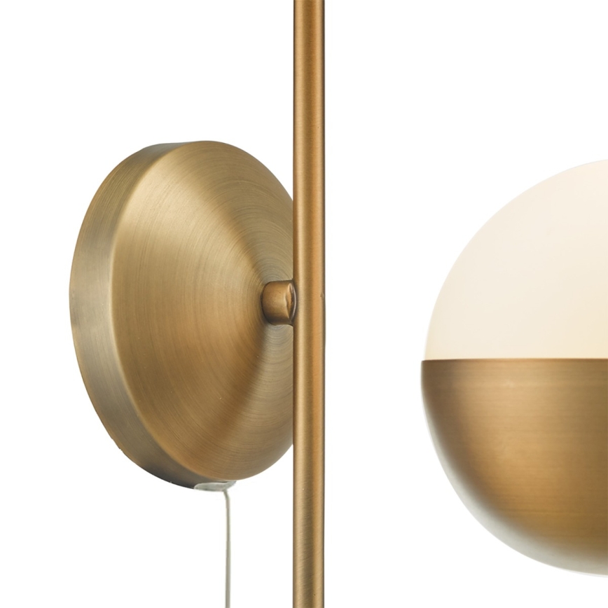 Där Lighting AND0742 - Lampada da parete ANDRE 1xE14/11W/230V ottone