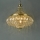 Där Lighting ASM0675 - Suspension à chaîne ASMARA 6xE14/40W/230V laiton