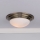 Där Lighting BAR5275 - Plafoniera da bagno BARCLAY 1xE27/60W/230V Ø 31 cm ottone