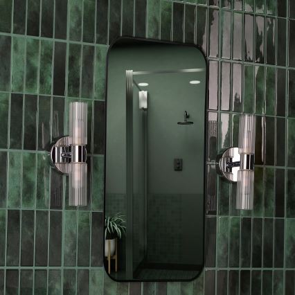 Där Lighting BOL0950 - Applique da bagno BOLTON 2xG9/5W/230V IP44 finitura cromo lucido