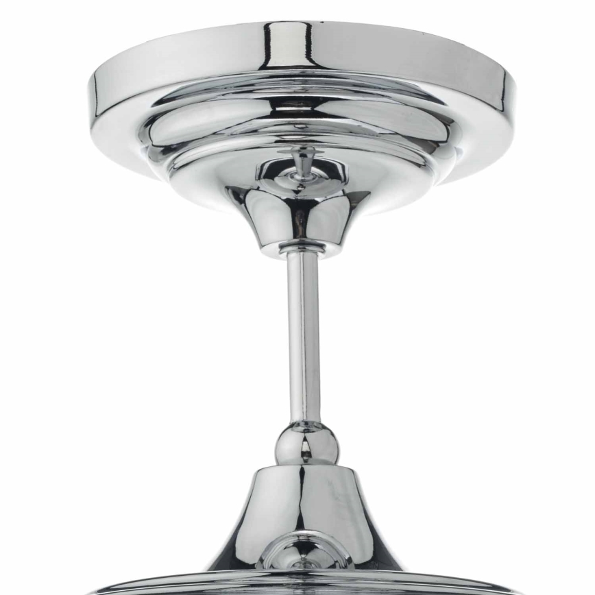 Där Lighting CAD0150 - Plafonnier de salle de bains à fixation apparente CADEN 1xE27/60W/230V IP44 chrome brillant