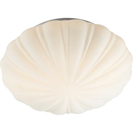 Där Lighting CAF502 - Badezimmer-Deckenleuchte CAFE 1xE27/60W/230V Ø 27 cm IP44 weiß