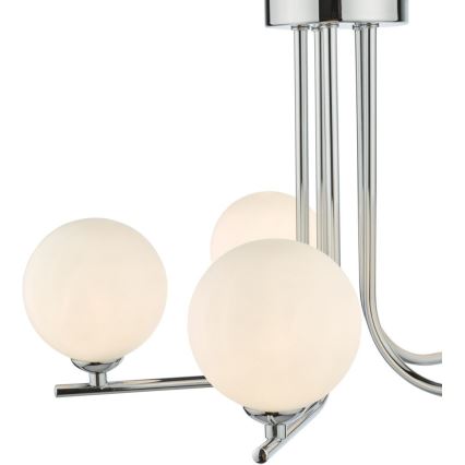 Där Lighting CRA5450-02 - Lampadario a stelo CRADLE 5xG9/25W/230V cromo lucido
