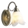 Där Lighting DOU0775 - Wandleuchte DOUBLET 1xE14/40W/230V Messing