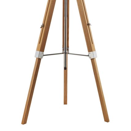 Där Lighting EAS4943 - Lampadaire EASEL 1xE27/60W/230V marron