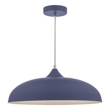 Där Lighting KAE0123 - Lampadario a sospensione KAELAN 1xE27/60W/230V blu