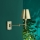 Där Lighting KEN0775 - Flexibel verstellbare Wandleuchte KENSINGTON 1xE14/25W/230V Messing
