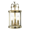 Där Lighting LAM0340 - Lampadario a catena LAMBETH 3xE14/60W/230V ottone