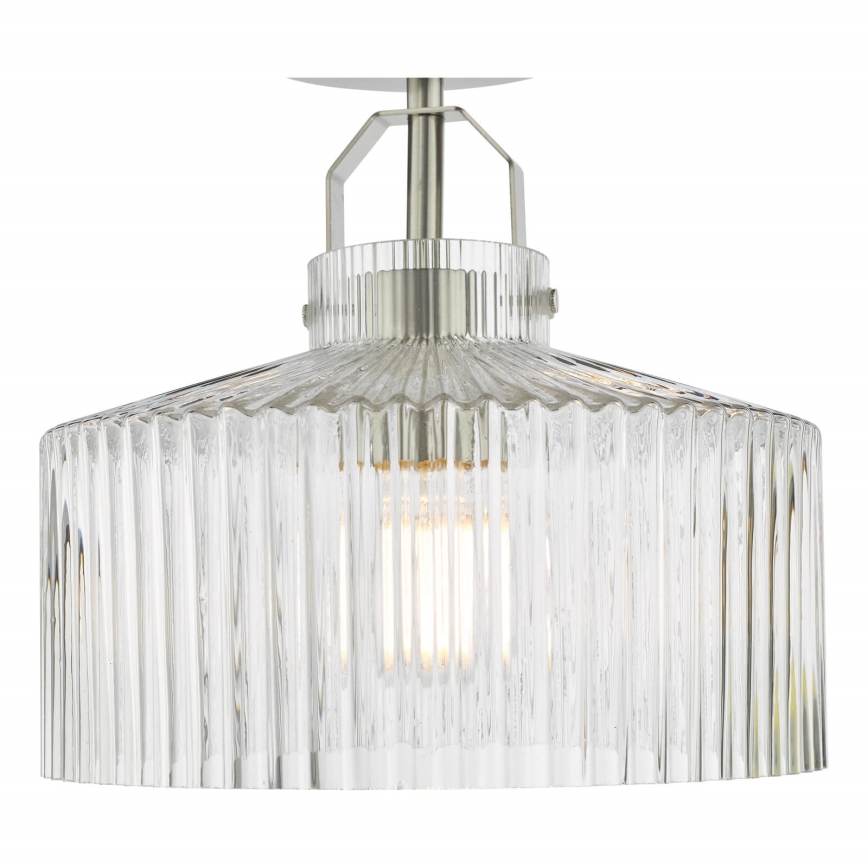 Där Lighting LEN4846 - Deckenleuchte LENKA 1xE27/60W/230V mattchrom