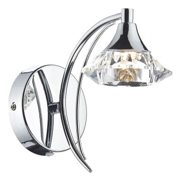 Där Lighting LUT0750 - Wandleuchte LUTHER 1xG9/40W/230V glänzender Chrom