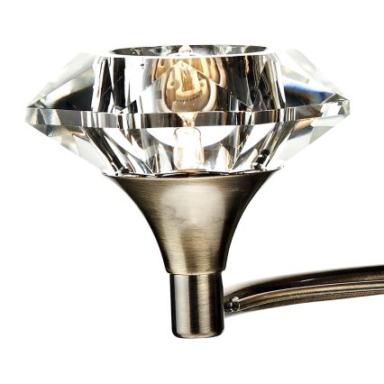 Där Lighting LUT0975 - Applique LUTHER 2xG9/40W/230V in ottone