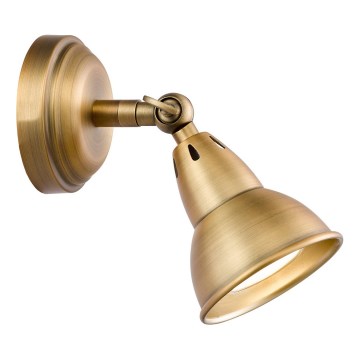 Där Lighting NAT0742 - Applique murale spot NATHANIEL 1xGU10/11W/230V laiton