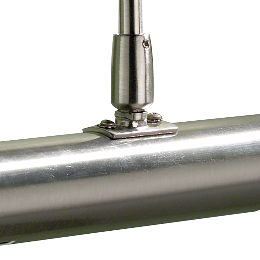 Där Lighting ONE6746 - Lampada per quadri ONEDIN 2xE14/25W/230V finitura cromo lucido
