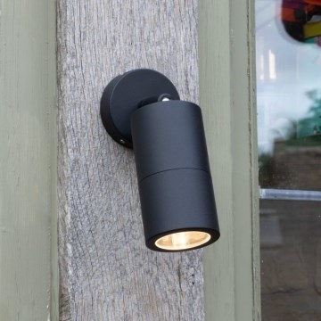 Där Lighting ORT0722 - LED-Außen-Wandspot ORTEGA 1xGU10/5W/230V IP65 schwarz