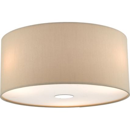 Där Lighting RON6529 - Pendelleuchte mit Kabelaufhängung RONDA 1xE27/60W/230V schwarz/beige