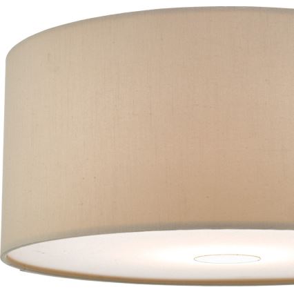 Där Lighting RON6529 - Pendelleuchte mit Kabelaufhängung RONDA 1xE27/60W/230V schwarz/beige