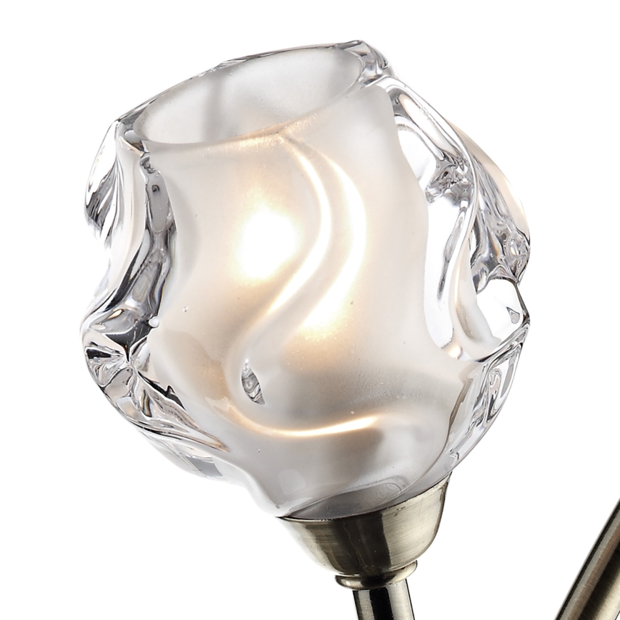 Där Lighting SEA0975 - Applique da parete SEATTLE 2xG9/40W/230V in ottone