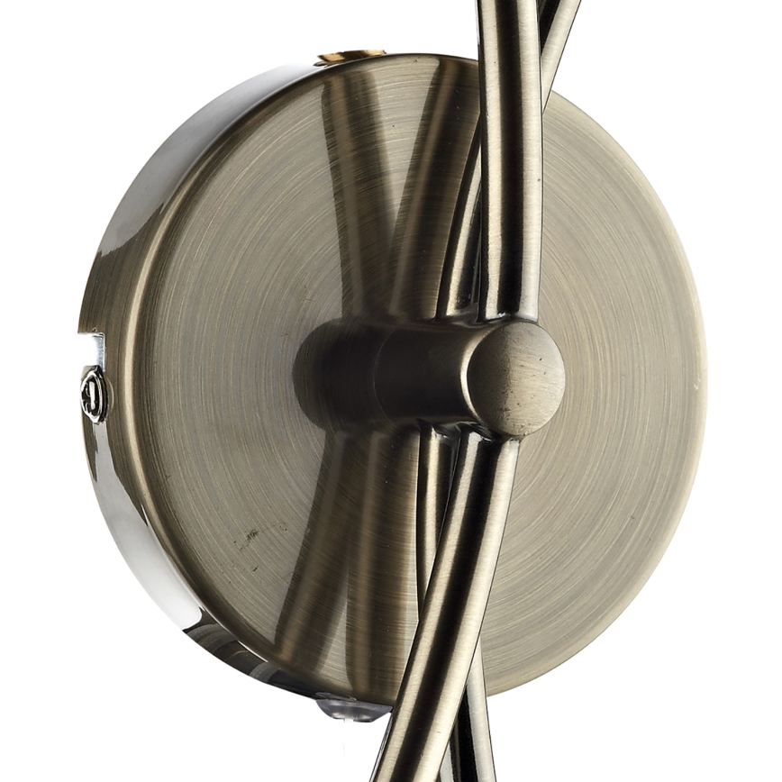Där Lighting SEA0975 - Applique da parete SEATTLE 2xG9/40W/230V in ottone