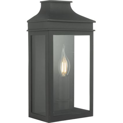 Där Lighting VAP5222 - Applique murale d'extérieur VAPOUR 1xE14/60W/230V IP44 noire