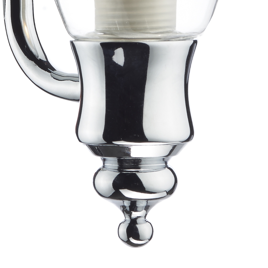 Där Lighting VES0750 - Applique da parete per bagno VESTRY 1xG9/25W/230V IP44 cromo lucido