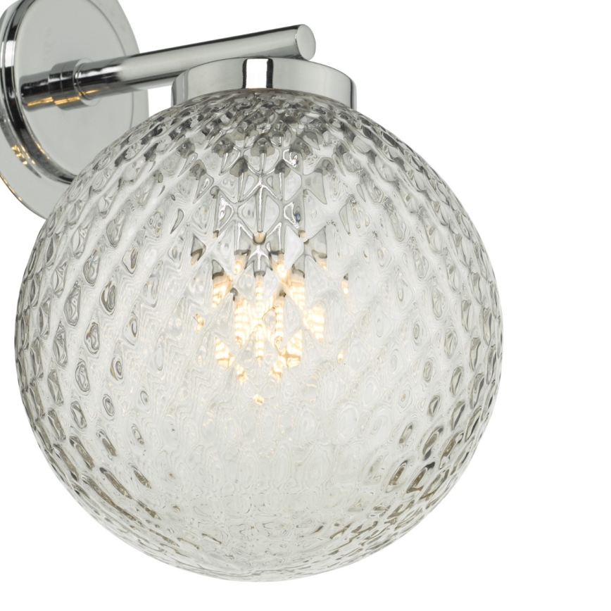 Där Lighting WAY0750 - Applique da bagno WAYNE 1xG9/3W/230V IP44 cromo lucido