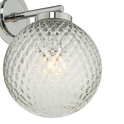 Där Lighting WAY0750 - Badezimmer-Wandleuchte WAYNE 1xG9/3W/230V IP44 glänzender Chrom