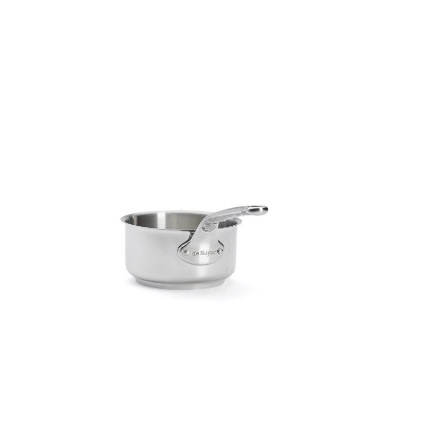 De Buyer 3410.14 - MILADY Stielkasserolle 14 cm, Edelstahl