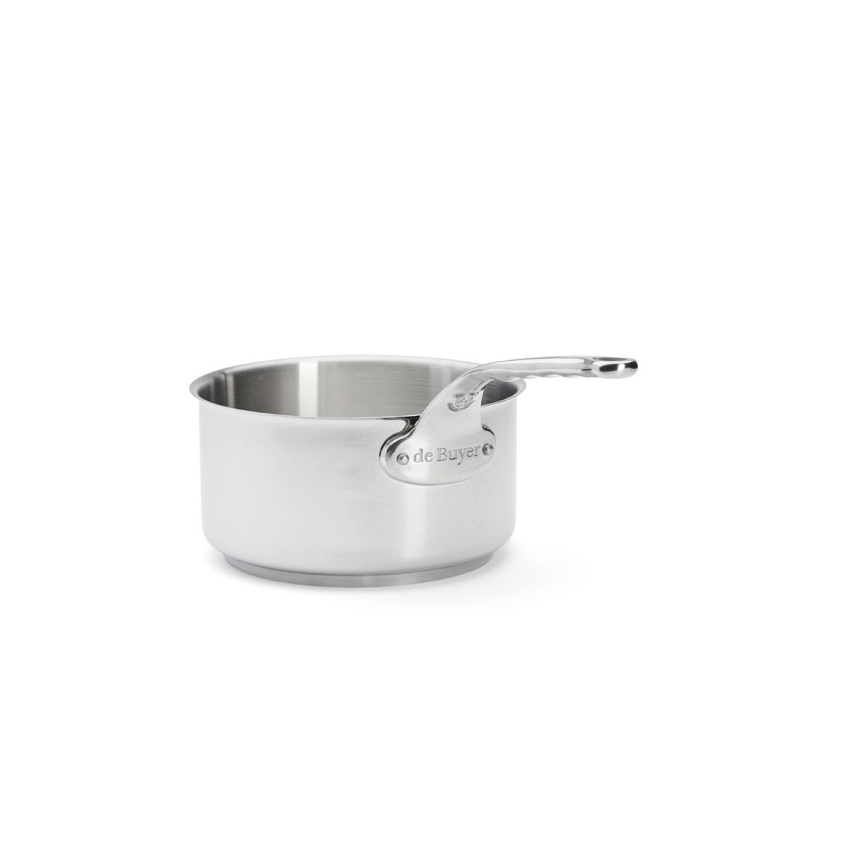 De Buyer 3410.18 - MILADY Stielkasserolle 18 cm, Edelstahl