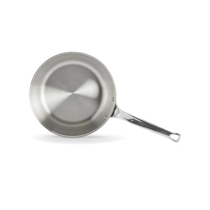 De Buyer 3411.24 - Padella da saltare MILADY 24 cm, acciaio inox