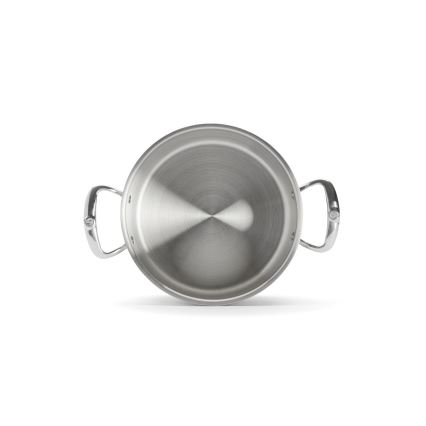 De Buyer 3427.24 - MILADY Topf mit Deckel, 24 cm, Edelstahl