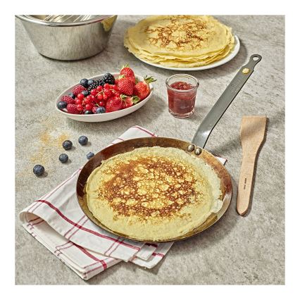 De Buyer 5615.24 - Padella per crêpes MINERAL B 24 cm