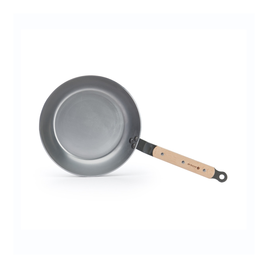 De Buyer 5710.26 - Padella MINERAL B BOIS 26 cm in acciaio