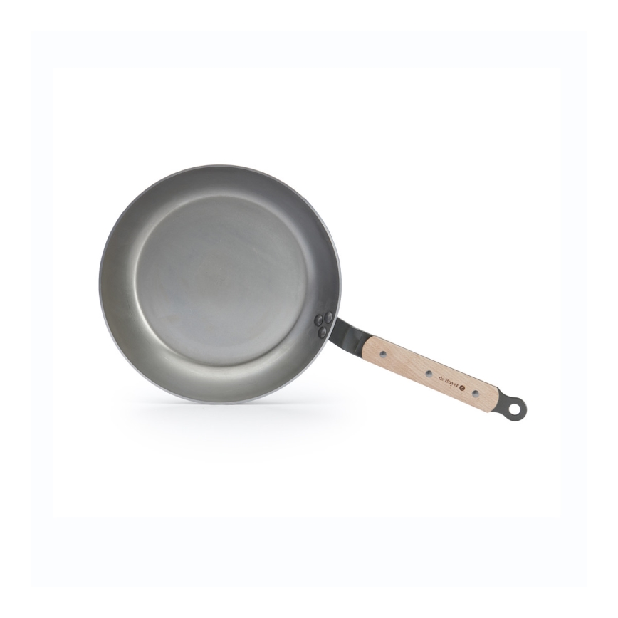 De Buyer 5710.28 - Padella MINERAL B BOIS 28 cm in acciaio