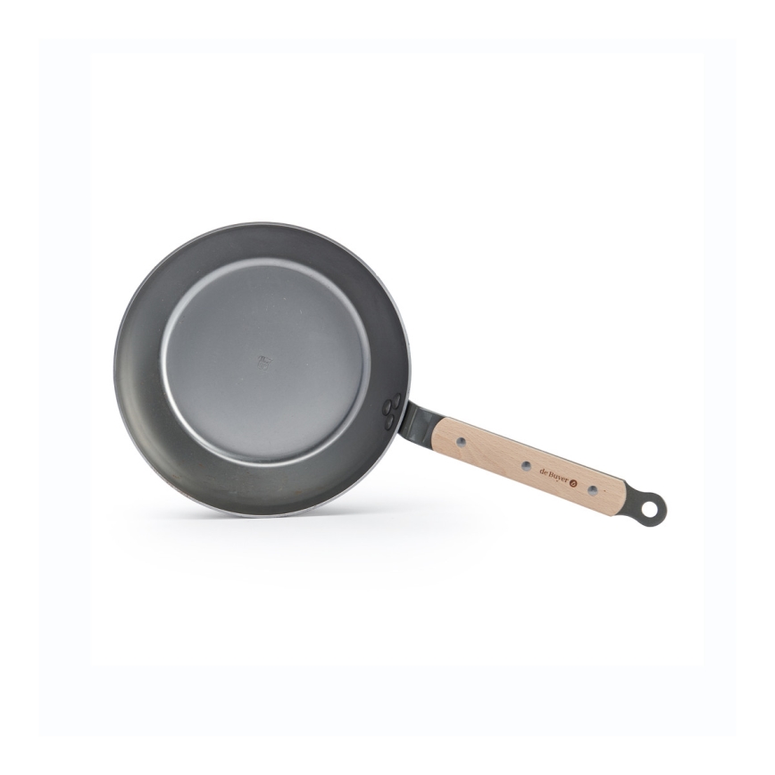 De Buyer 5714.24 - Hohe Pfanne MINERAL B BOIS 24 cm