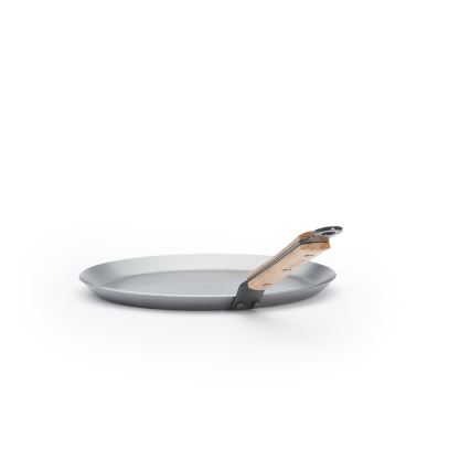 De Buyer 5715.24 - Padella per crêpes MINERAL B BOIS 24 cm