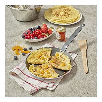 De Buyer 8485.30 - Padella antiaderente per crêpes CHOC RESTO INDUCTION 30 cm