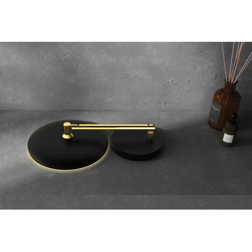 Deante ADI_Z812 - Wiederaufladbarer LED-Kosmetikspiegel für das Badezimmer SILIA LED/5V 5000 mAh 2700-6500K IP44