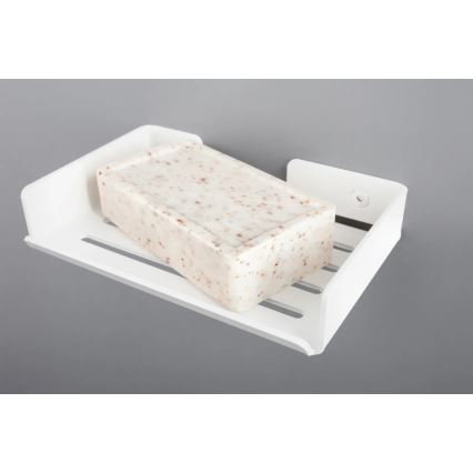 Deante ADM_A411 - Portasapone a parete MOKKO bianco