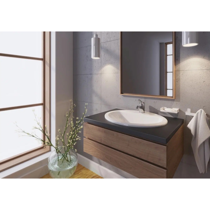 Deante ADM_A411 - Porte-savon mural MOKKO blanc